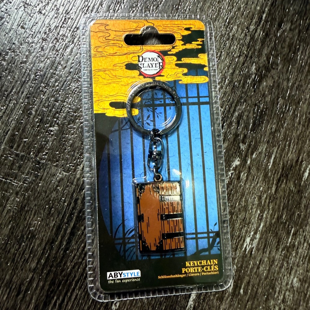 ABYstyle Demon Slayer Keychain Unisex OS Brown Nezuko Box Enamel Metal Key Ring